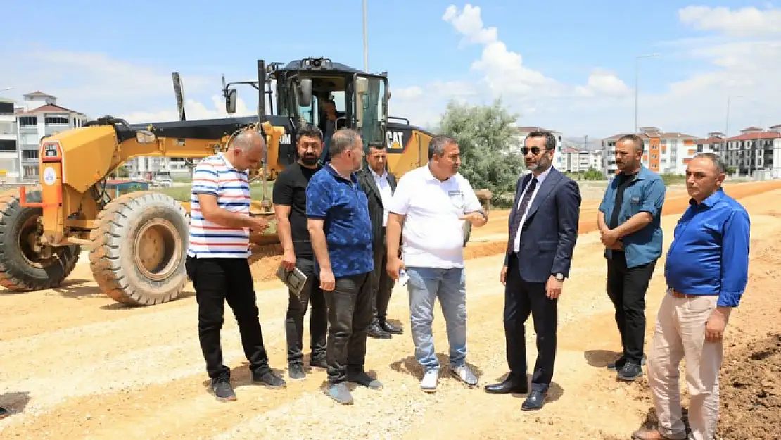 Elazığ'da yollar yenileniyor 