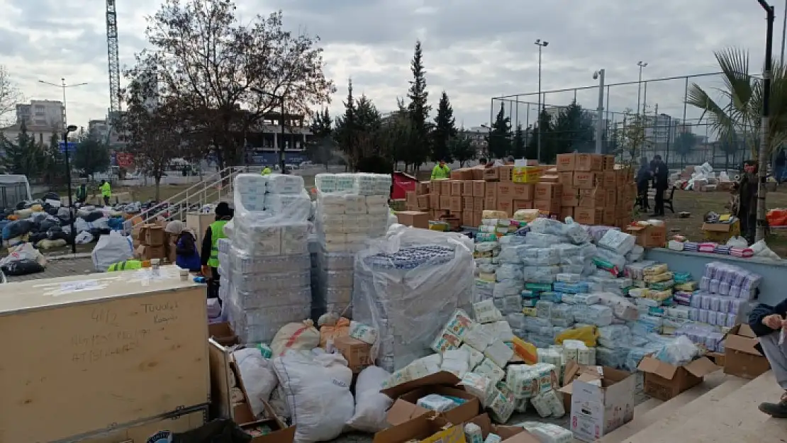 Elazığ GSİM: Depremzedelerimizin yanındayız