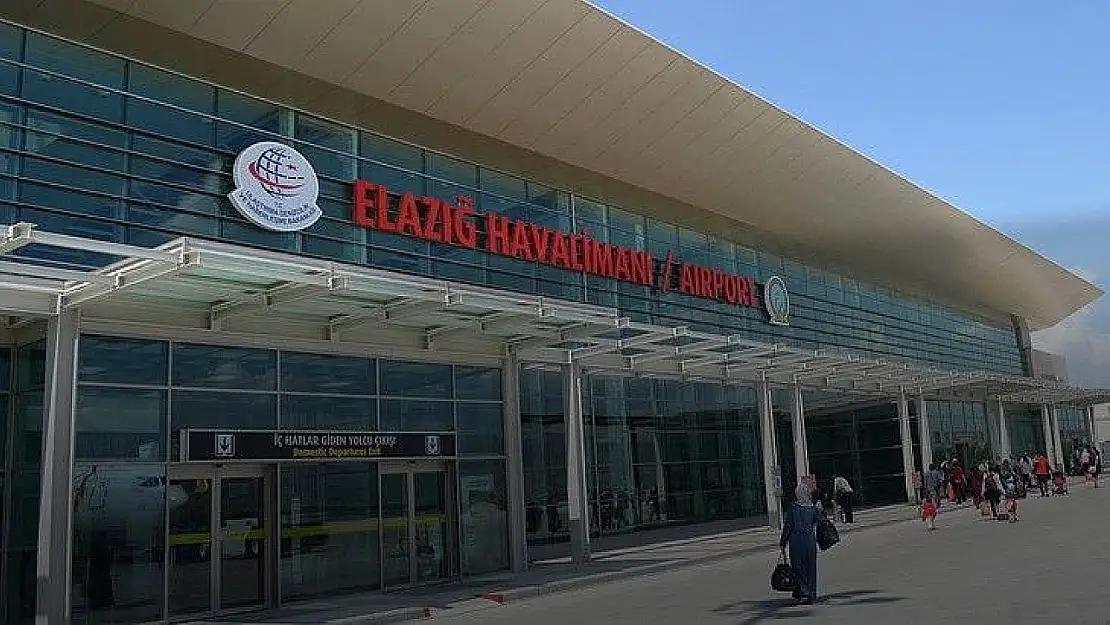 Elazığ Havalimanı Haziran ayı yolcu sayıları açıklandı