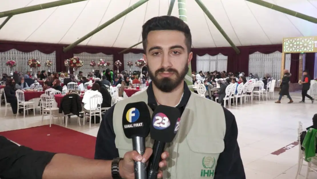 Elazığ İHH, çocuklar için iftar düzenledi 