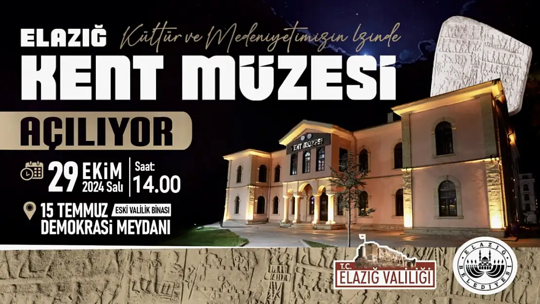 Elazığ Kent Müzesi açılıyor