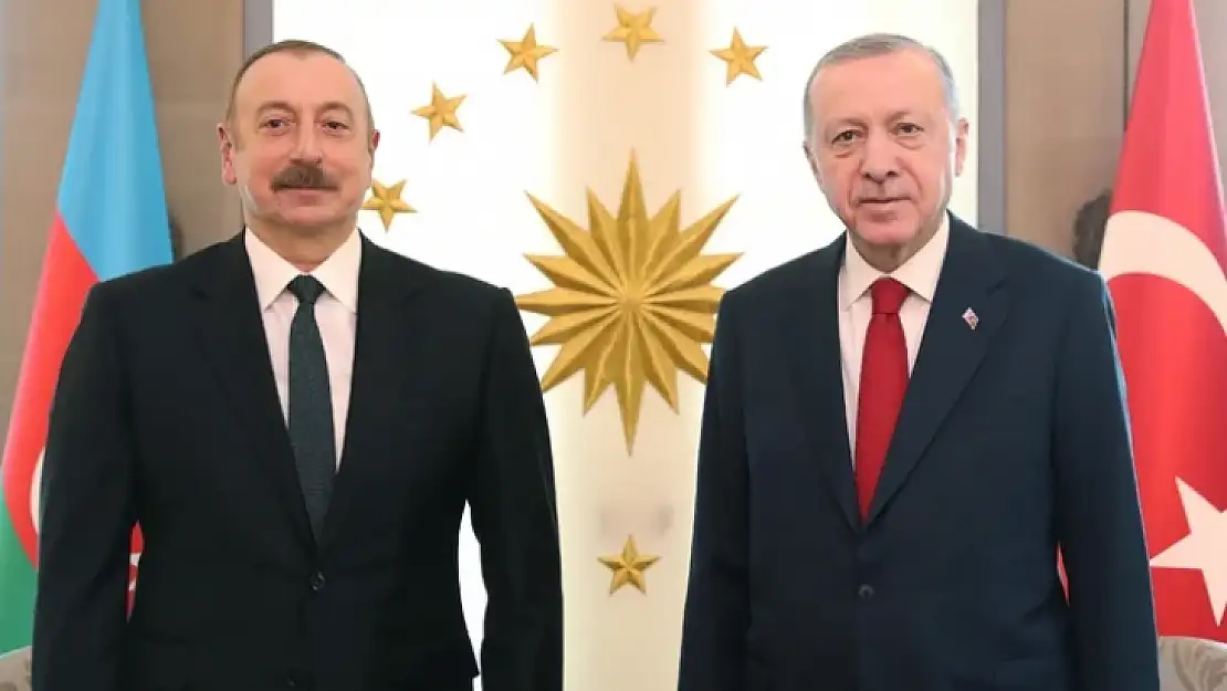 Erdoğan, Aliyev ile bir araya geldi