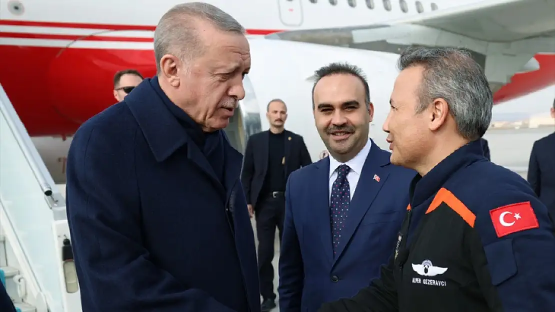 Erdoğan, Gezeravcı'yı kabul etti