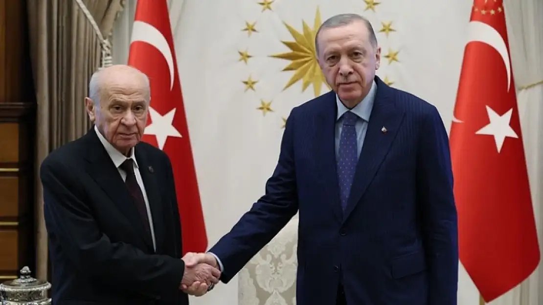 Erdoğan ve Bahçeli görüştü! 