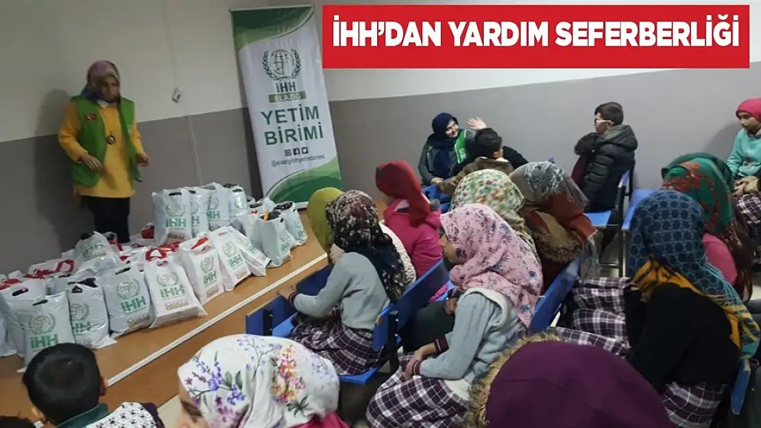 İHH'dan Arıcak'taki Öğrencilere Mont ve Bot Yardımı