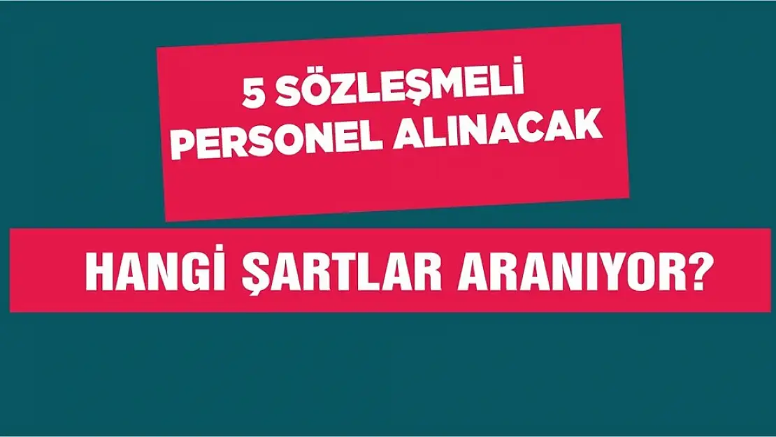 Personel Alınacak