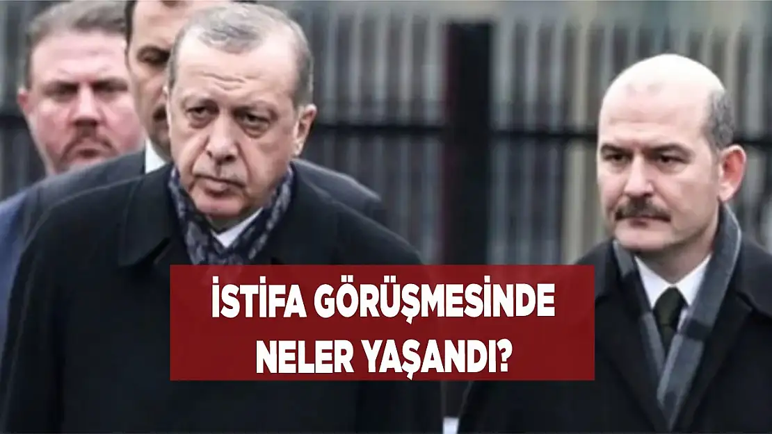 Erdoğan ile Soylu'nun ne konuştukları ortaya çıktı!