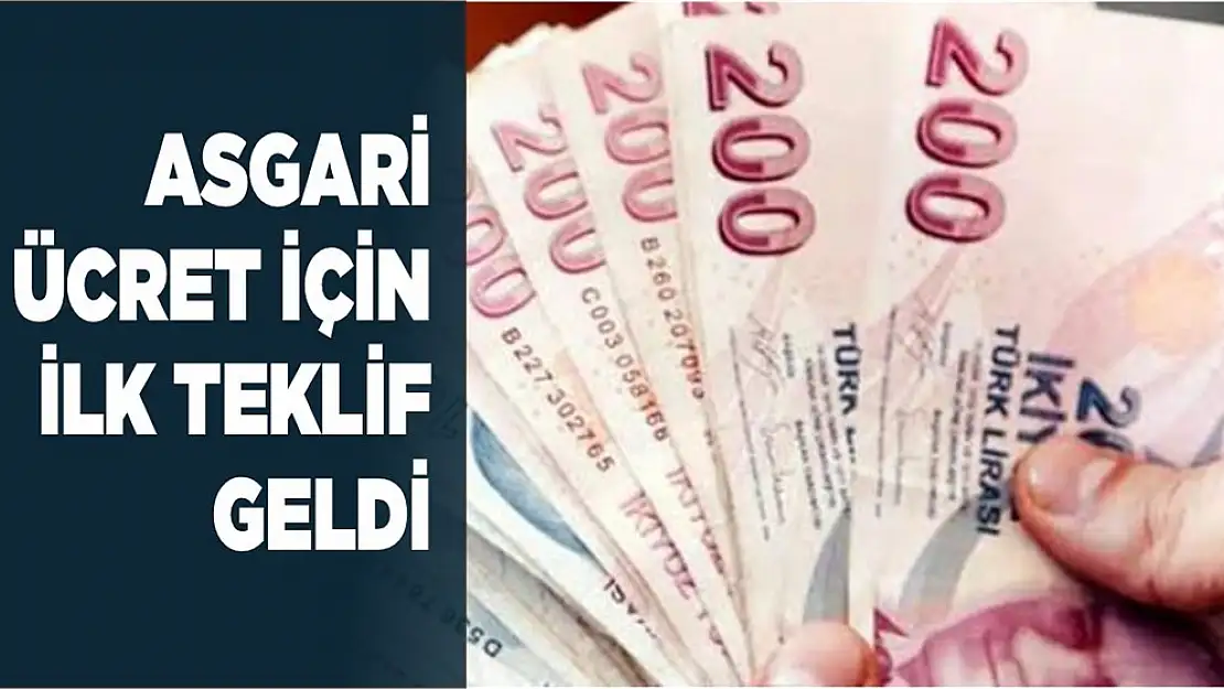 Asgari Ücret Zammı İçin İlk Teklif Türk-İş'ten Geldi