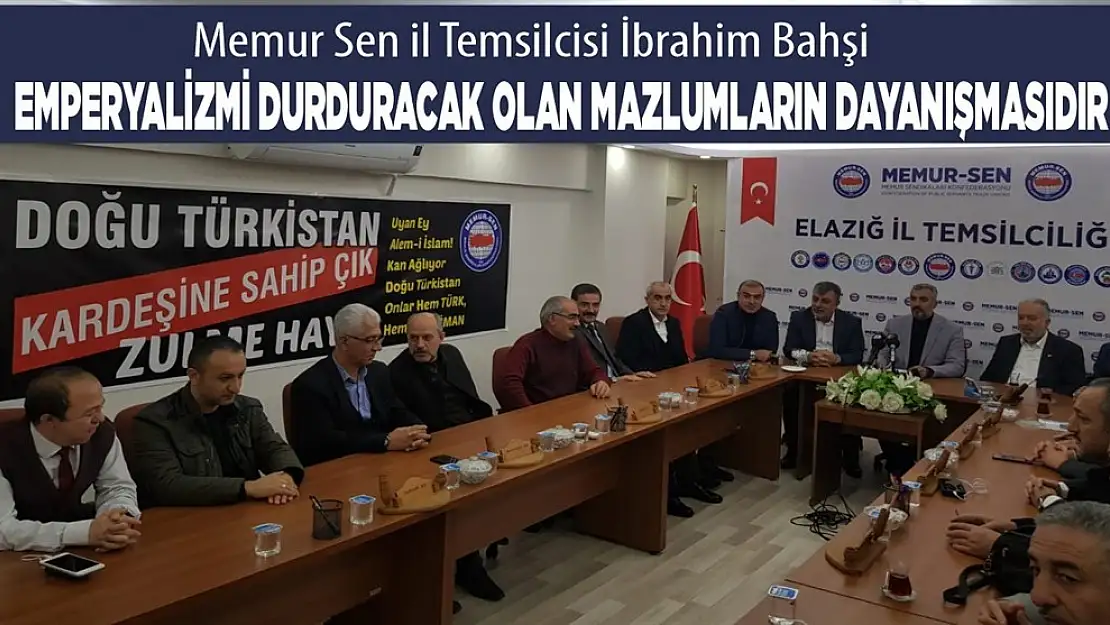 Emperyalizmi Durduracak Olan Mazlumların Dayanışmasıdır