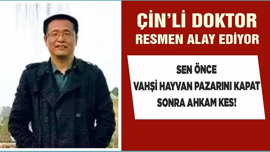 Çinli Doktor Resmen Alay Ediyor!