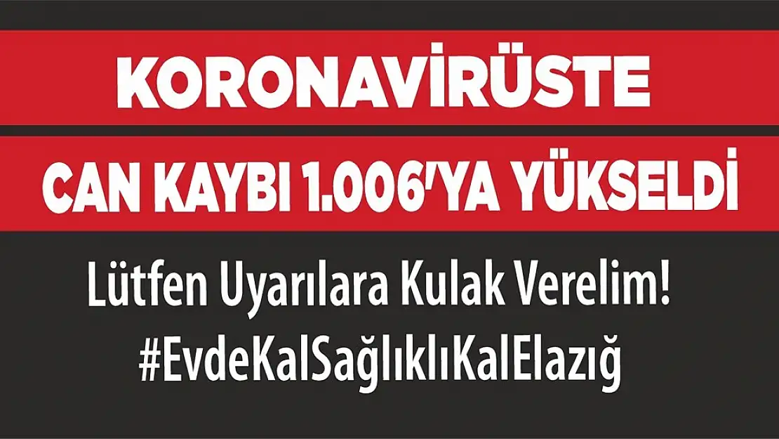 Can kaybımız bin altı kişiye yükseldi