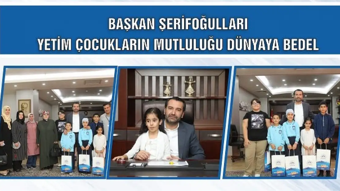 Başkan Şerifoğulları Yetim Çocuklarla Futbol Oynayacak