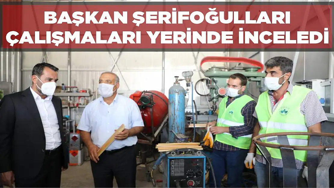  Başkan Şerifoğulları İl Genelindeki Belediye Çalışmalarını İnceledi