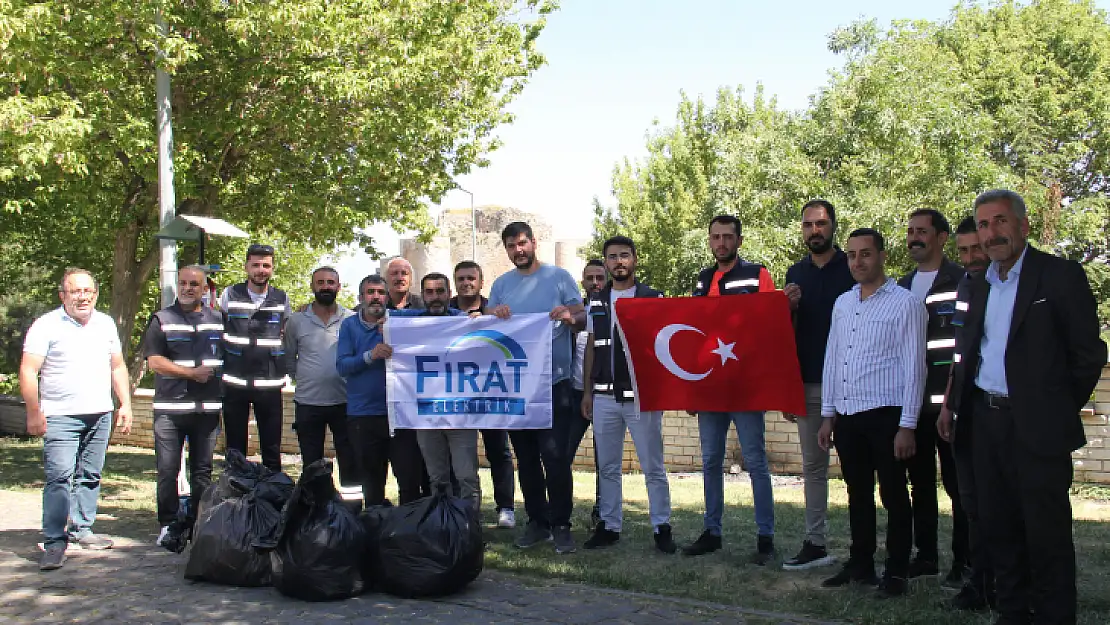 Fırat EDAŞ gönüllüleri doğa için el ele verdi