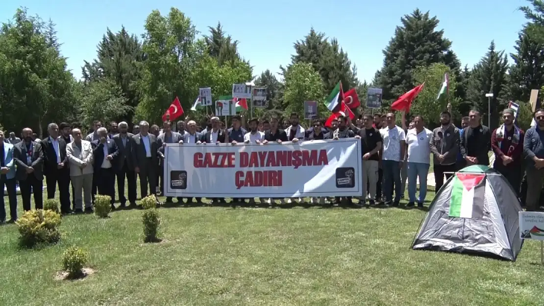 Fırat Üniversitesi, Gazze için nöbette