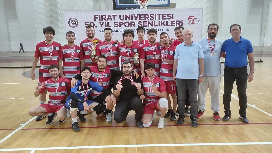 Fırat Üniversitesinde 50. Yıl Spor Şenlikleri coşkuyla tamamlandı