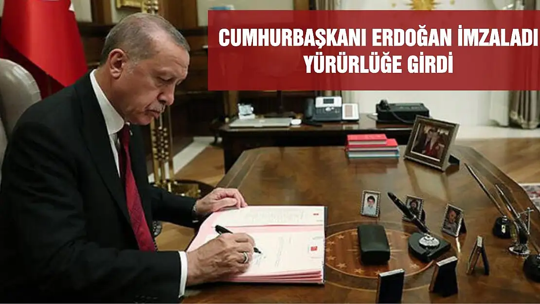 İnfaz düzenlemesi Erdoğan'ın imzasıyla yürürlüğe girdi