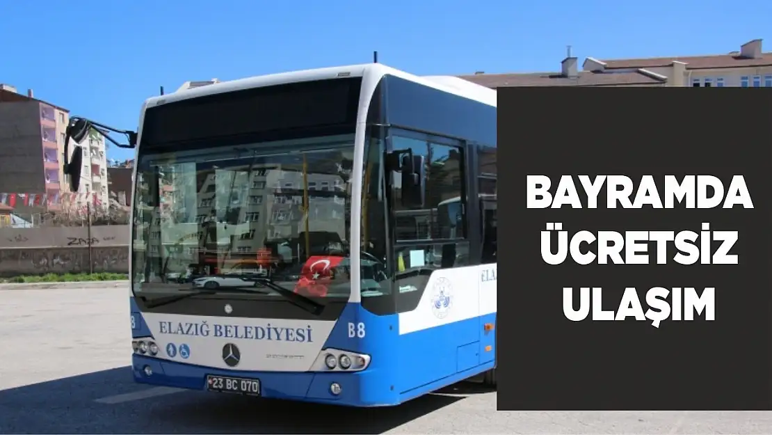 Bayramda Ücretsiz Ulaşım