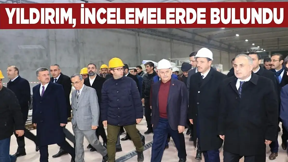 Yıldırım Saka Tekstil'de İncelemelerde Bulundu