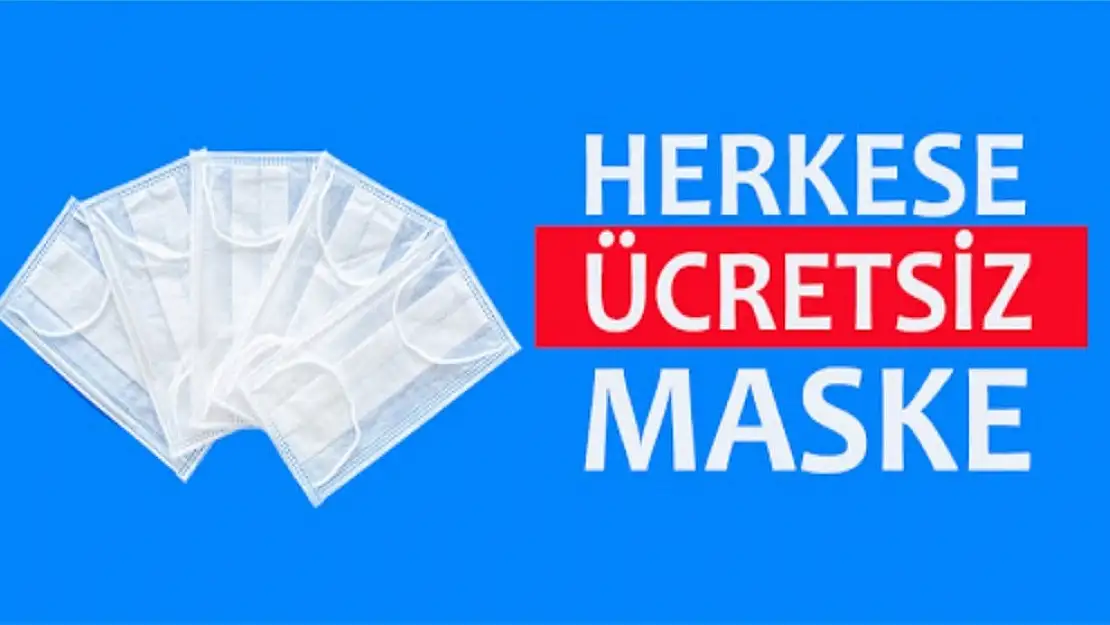 Ücretsiz Maske Dağıtımına Başlandı