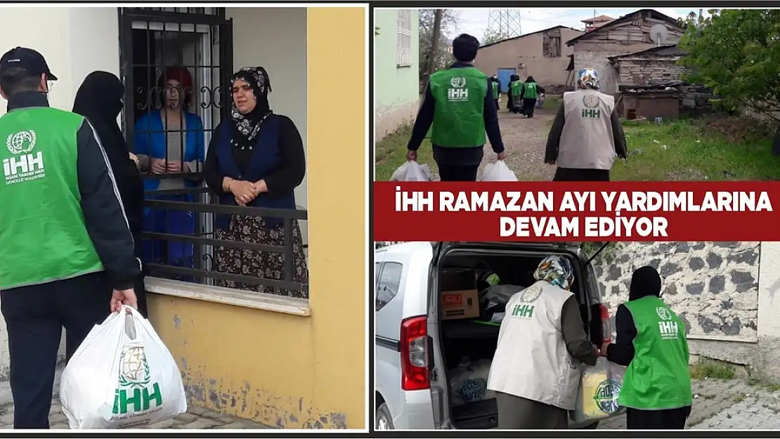 İHH Ramazan Ayı Yardımlarını Sürdürüyor