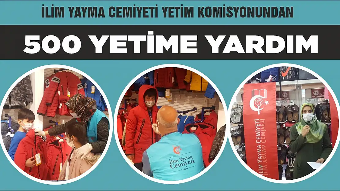  İlim Yayma Cemiyeti Yetim Komisyonundan 500 Yetime Yardım