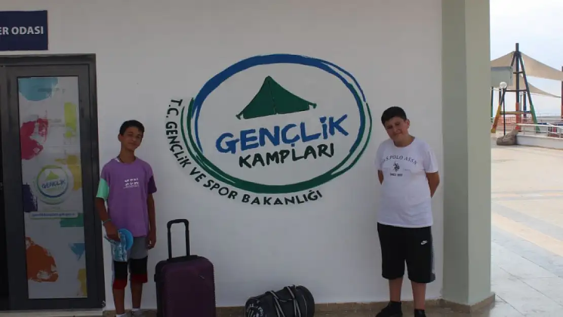 Gençlik kamplarına Elazığ'dan 840 genç katıldı 