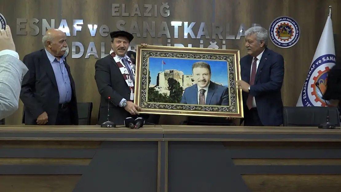 Genel Başkan Yiğiner, Elazığ'a geldi