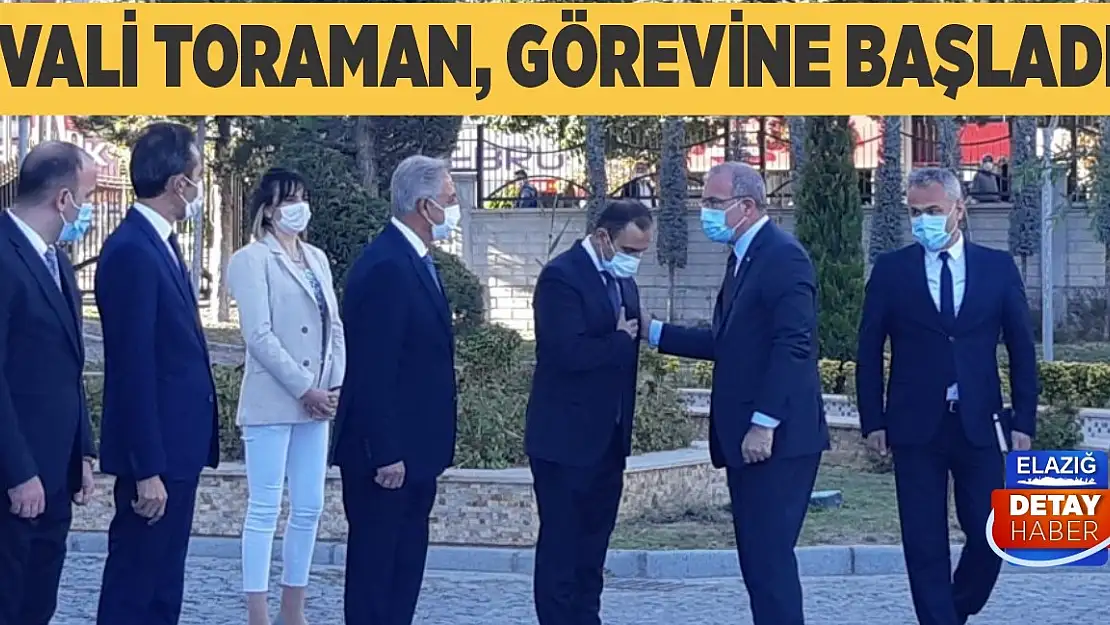 Vali Toraman görevine başladı