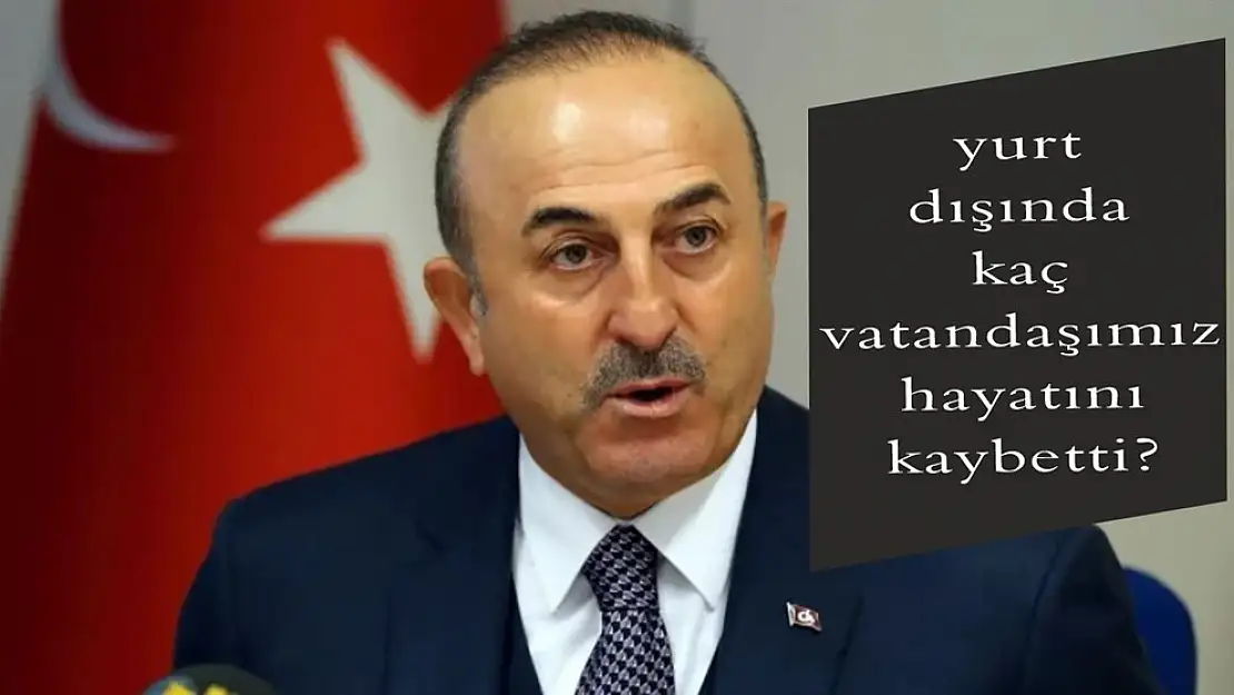 Bakan Çavuşoğlu Acı Haberi Paylaştı