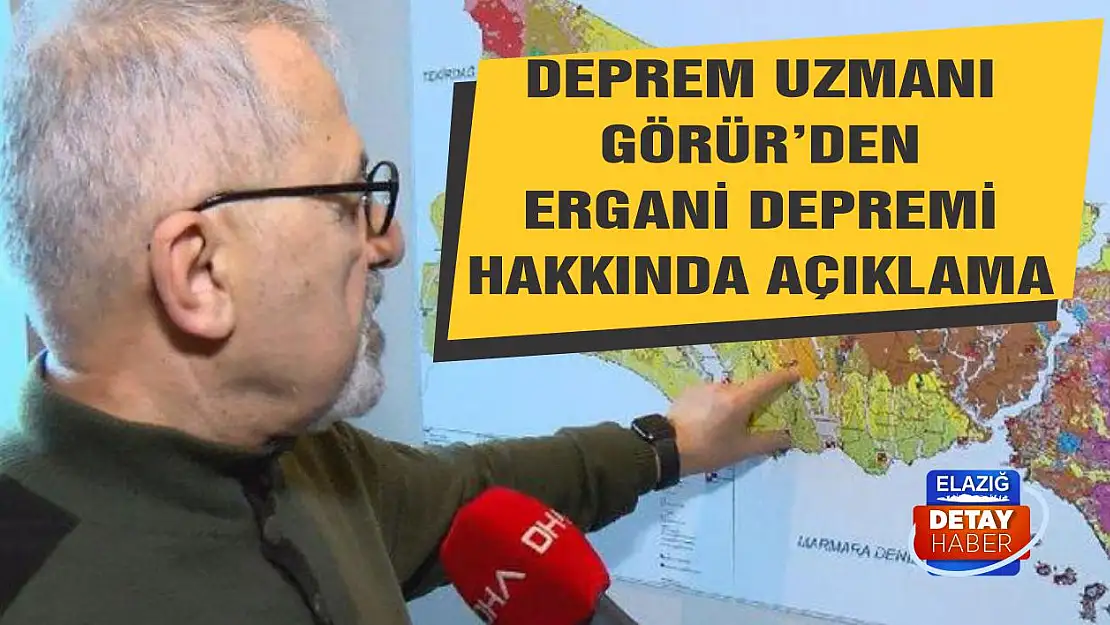 Görür 'Ergani'de Meydana Gelen Depremle İlgili Açıklama Yaptı'