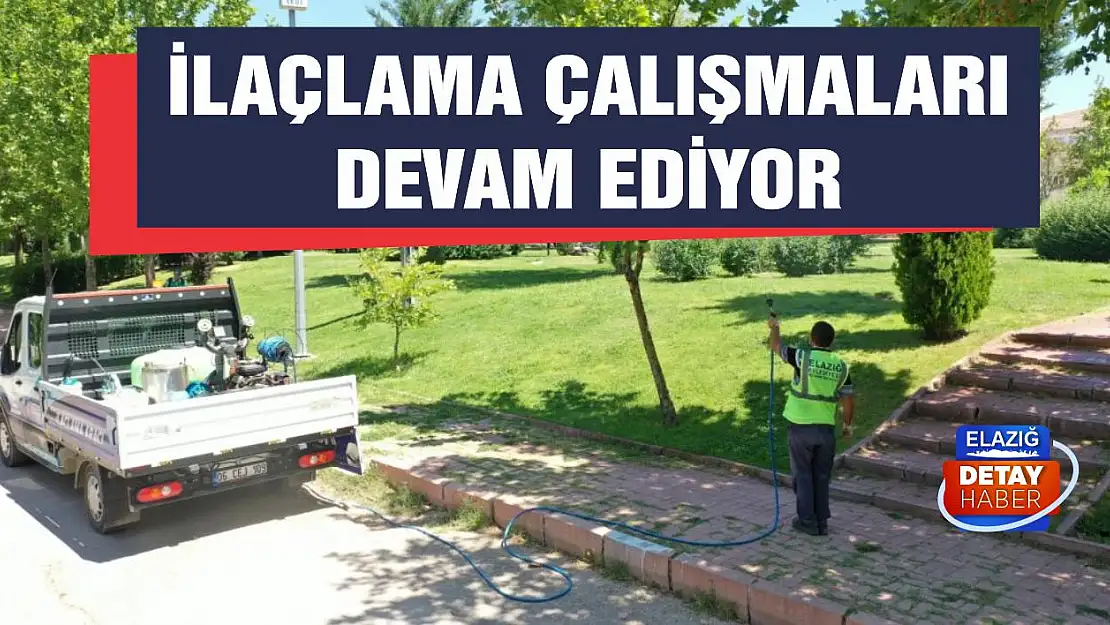 İlaçlama Çalışmaları Devam Ediyor