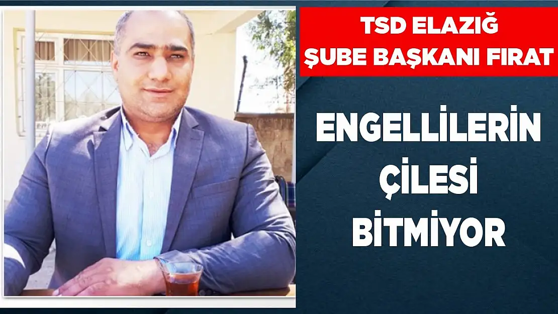 Engellilerin kaldırım çilesi