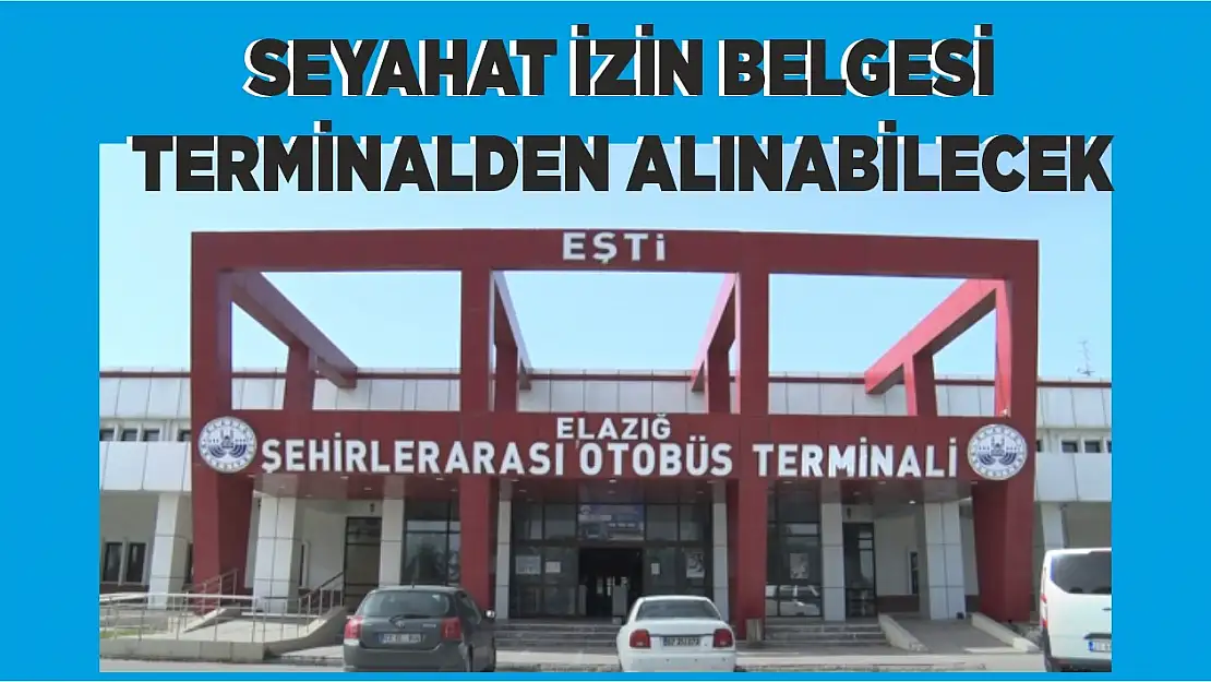 Seyahat İzin Belgesi, Terminalden Alınabilecek