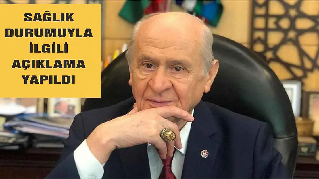 Devlet Bahçeli'nin koronavirüse yakalandığı iddiası!