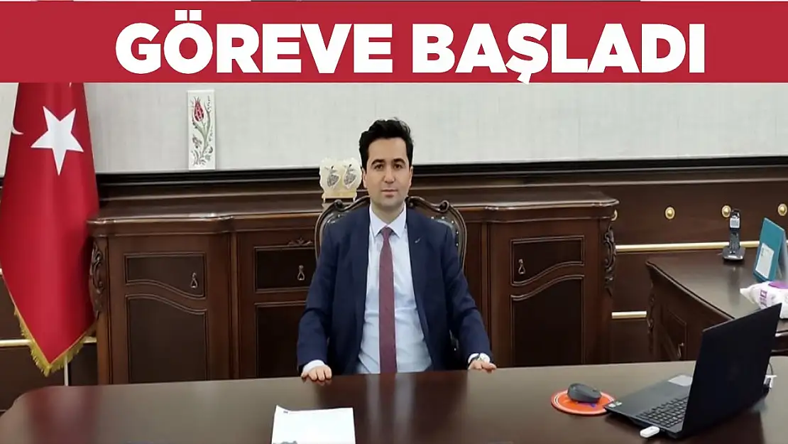 Sivrice Kaymakamı Yunus Emre Vural Göreve Başladı