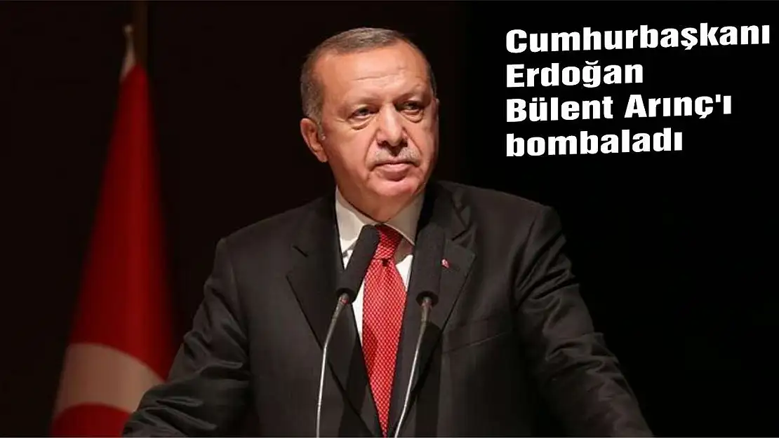 Cumhurbaşkanı Erdoğan, Cumhur İttifakı mesajı verip Bülent Arınç'ı bombaladı