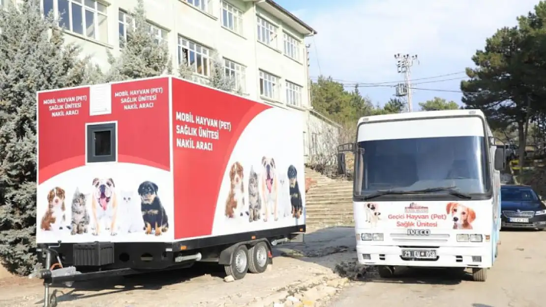 Hayvan Mobil Sağlık Ünitesi ve Nakil Aracı hizmete giriyor