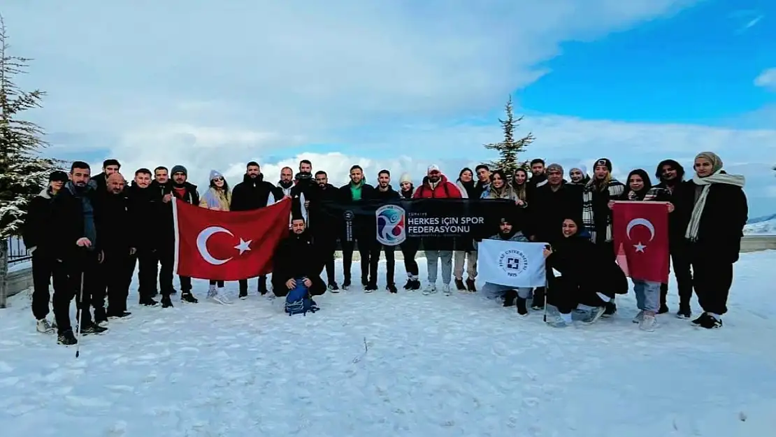 Hazarbaba Dağı'nda unutulmaz trekking etkinliği