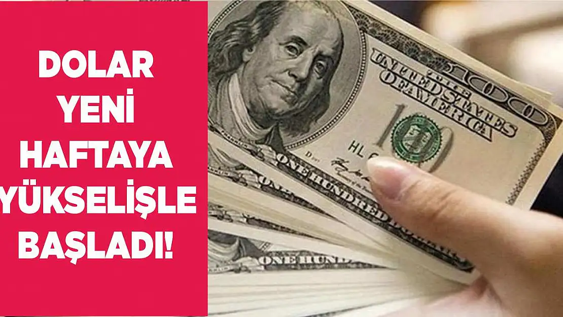 Dolar haftaya yükselişle başladı!