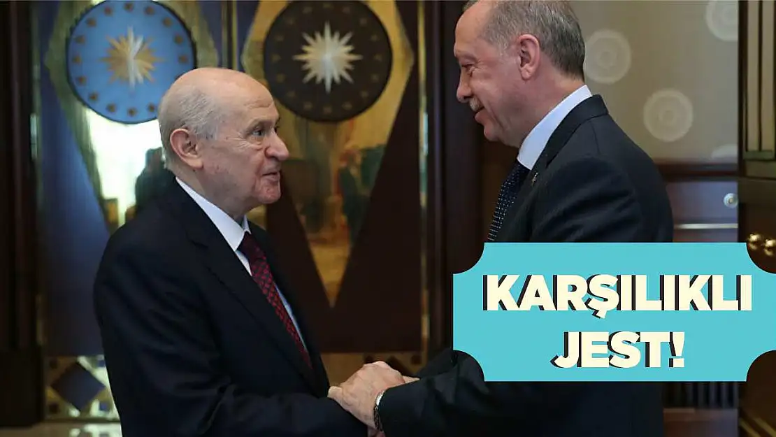 Cumhurbaşkanı Erdoğan'ın vefasına Bahçeli'den karşı jest