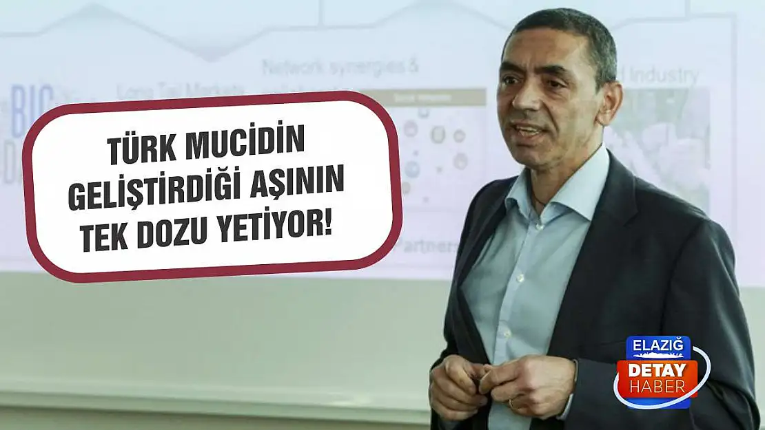 Aşının tek dozu yetiyor!