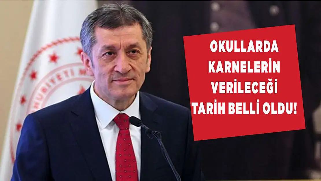 Okullarda karnelerin verileceği tarih belli oldu!