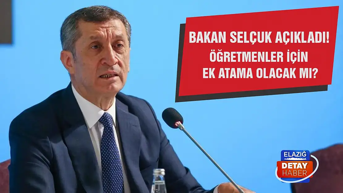 Öğretmenler için ek atama olacak mı?