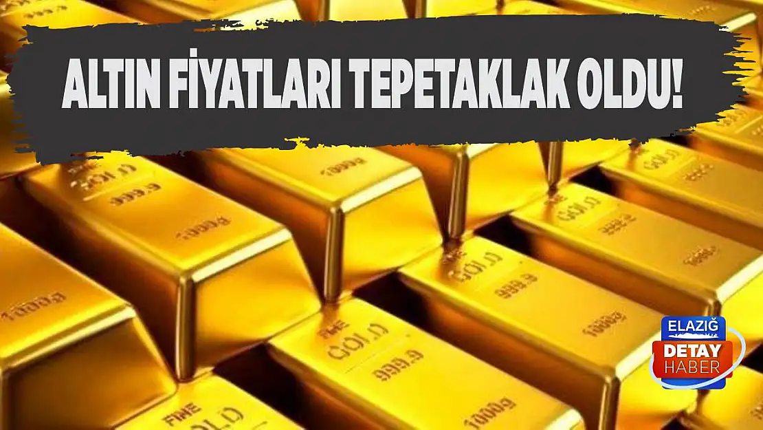 Altın fiyatları tepetaklak oldu!