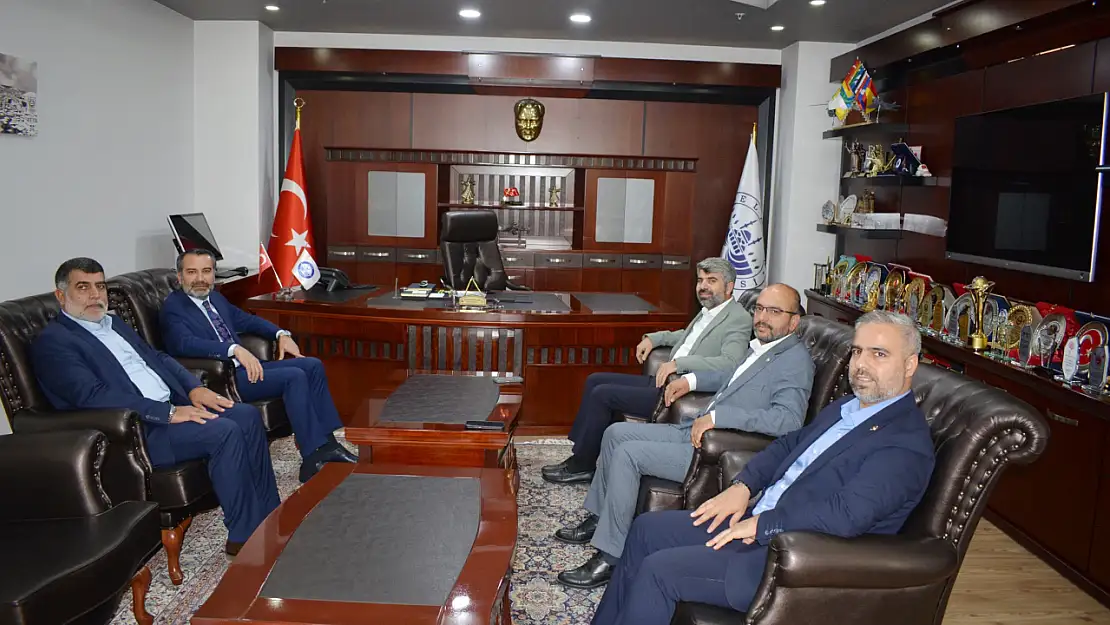 HÜDA PAR heyetinden Başkan Şerifoğulları'na ziyaret