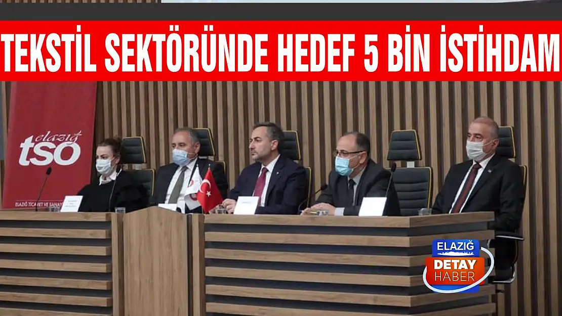 Tekstil Sektöründe Hedef 5 Bin İstihdam