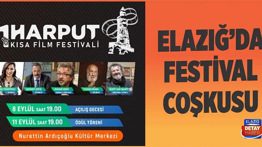 Harput Kısa Film Festivali'ne Sayılı Günler Kaldı