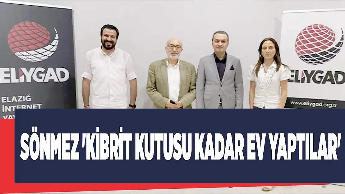  Sönmez 'Kibrit Kutusu Kadar Ev Yaptılar'