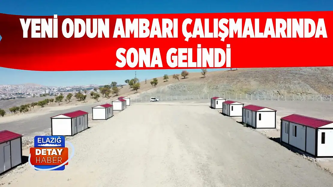 Yeni Odun Ambarı Çalışmalarında Sona Gelindi